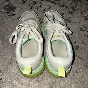 Avia Women's Green and White Sneakers